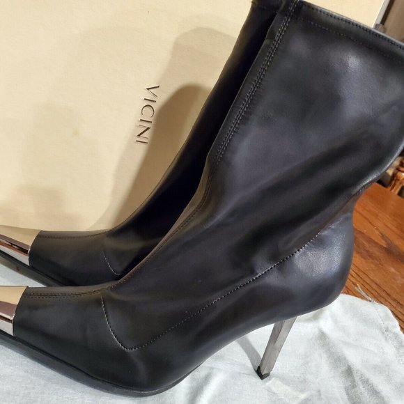Vicini Stretch leather boots New in box! - Picture 8 of 8